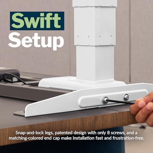 Vari ComfortEdge Electric Standing Desk – 60x30 – Walnut/White - Image 5