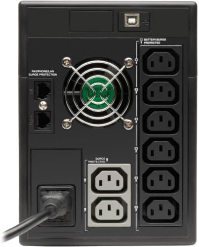 Eaton Tripp Lite SMX1500LCDT 230V 1500VA UPS 900W 8 Outlets AVR LCD - Image 3