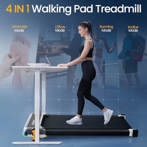 Under Desk Treadmill for Home, Two-Sided Foot Massage Walking Pad 330Lbs - Image 5