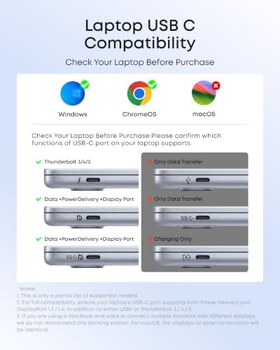 Anker Laptop Docking Station, 13-in-1 USB C Docking Station, Triple Display - Image 5