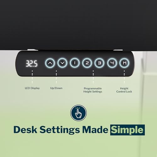 Vari ComfortEdge Electric Standing Desk – 40x26 – Black/Slate - Image 5