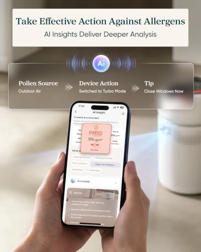 LEVOIT HEPA Air Purifier for Home Bedroom, Allergen Defense, Eleva 300X - Image 4