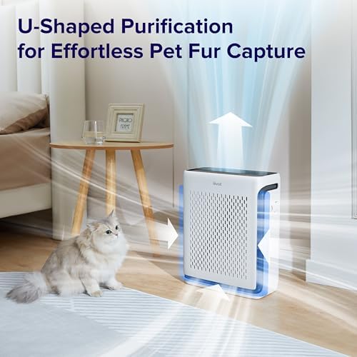 LEVOIT Air Purifier for Home Pets Bedroom Dorm Room Washable Pre-Filter - Image 5
