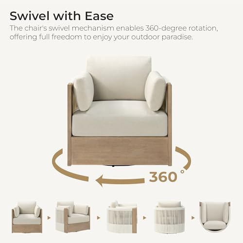 CHITA Outdoor Furniture Set 4 Piece, 5-Seats Patio Conversation Set - Image 4