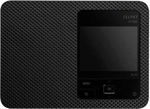 Canon Selphy CP1500 Wireless Compact Photo Printer (Black) Bundle with KP-108IN Color Ink Paper Set (108 Sheets of 4x6 Paper + 3 Ink Cartridges) + 6-Slot Memory Card Holder + More - Image 5