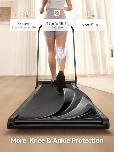 WalkingPad Foldable Walking Pad Treadmill with Handle Bar Under Desk - Image 4