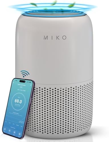 MIKO Smart H13 HEPA Air Purifier for Bedroom and Home by Miko