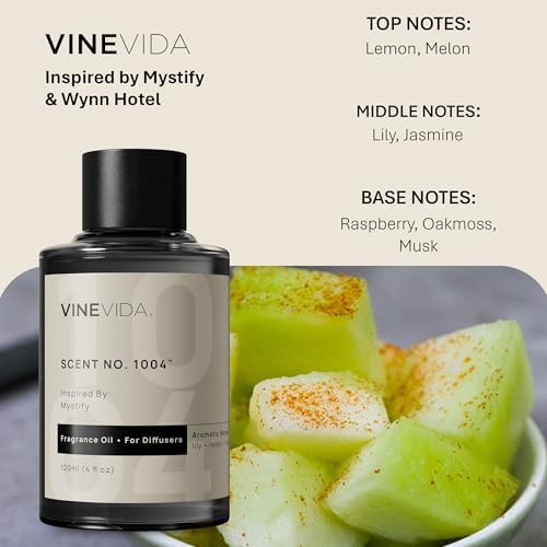 VINEVIDA [4 Fl Oz] Scent NO. 1004 Inspired by Mystify Fragrance Oil for Cold Air Diffusers, Aromatic Notes of Lily Melon Musk, Essential Oils for Diffuser Oil Refill & Air Freshener Room Spray - Image 2