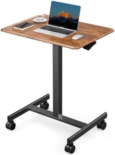 DUMOS Mobile Small Standing Desk, Laptop Desk, Home Office by DumosLifestyle