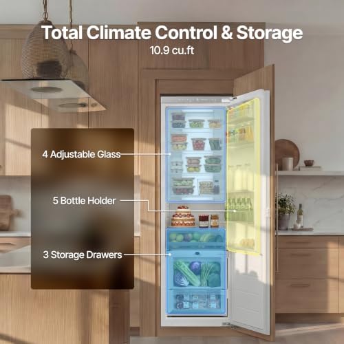 Ca'Lefort 22-Inch Panel Ready Refrigerator, 10.9 cu.ft - Image 3