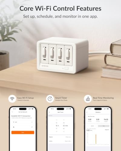 Gitryin 12-in-1 Desktop Charging Station, App Remote Control, 160W Charger - Image 5