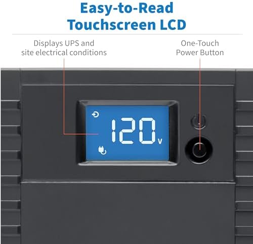 Eaton Tripp Lite OMNIVS1500LCD 1500VA UPS 900W 8 Outlets 5ft Extension Cord - Image 5
