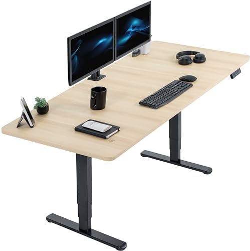 VIVO Light Wood 71 x 30 in Standing Desk, DESK-KIT-2B7C by VIVO