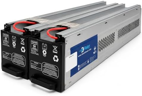 Raion Power APCRBC140/RBC140 Compatible Battery Cartridge, 96V 5.5Ah High Rate SLA AGM for APC Smart-UPS SRT6KRMXLT, SRT8KXLT, SRT10KXLI, SRT5KRMXLT, SURT10000XLT & SURTA3000XL by Raion+Power