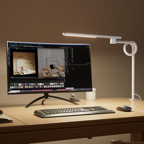 Honeywell HJ2 Clip On LED Desk Lamp with Clamp, Adjustable Reading Light - Image 5