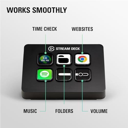 Elgato Stream Deck Mini, 6 Customizable LCD Macro Keys - Image 4