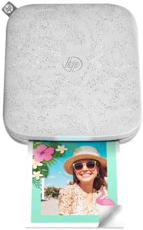 HP Sprocket 3x4 Instant Photo Printer – Wirelessly Print 3.5x4.25” Photos on Zink Paper from iOS & Android Devices by Unknown