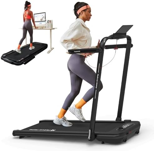 Mobvoi Walking Pad Treadmill Under Desk Treadmills for Home Office Smart AI Walking Running Machine Compact Portable with Remote Control and APP 265 LBS by Mobvoi