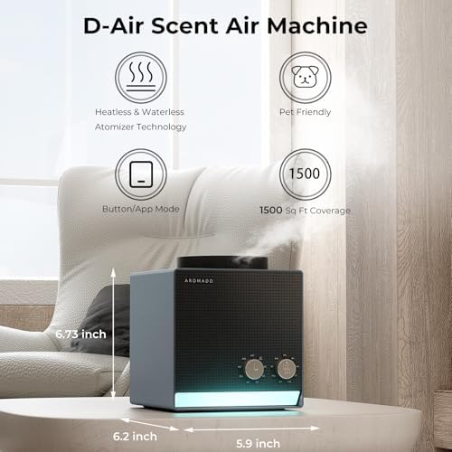 AROMADD Waterless Scent Diffuser for Home, Cold Air Technology - Image 2
