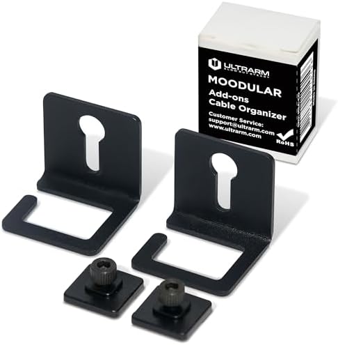 ULTRARM Moodular Cable Organizer 2-Pack Add-On for Rails, Do Not Use Alone by ULTRARM