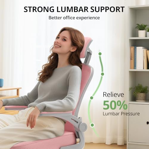 Synorla Office Chair|330LBS Capacity Ergonomic Desk Chair - Image 3