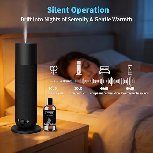 Smart Scent Air Machine for Home, Waterless Essential Oil Diffuser with Roy Tranquility Oil Set for Hotel and Commercial Use, Covers Up to 1000 Sq.Ft, Quiet Aromatherapy Machine for Hotel, Spa - Image 6