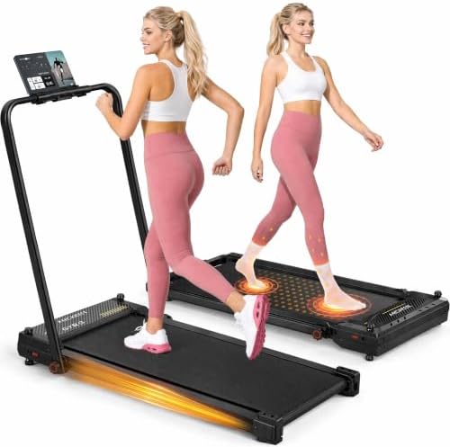 ANCHEER Walking Pad with Incline - Under Desk Treadmill with Handle Bar by YourHealthyLifestyle
