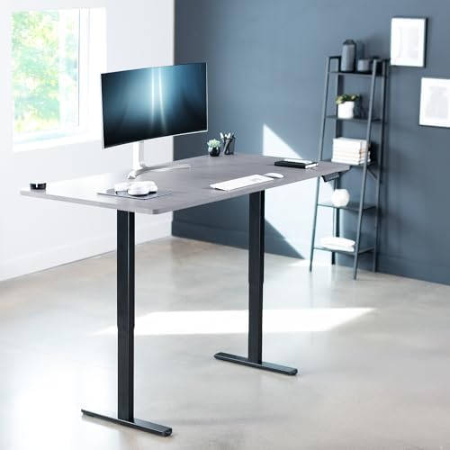 VIVO Dark Gray 71 x 36 in Standing Desk, DESK-KIT-E2B7G-36 - Image 2