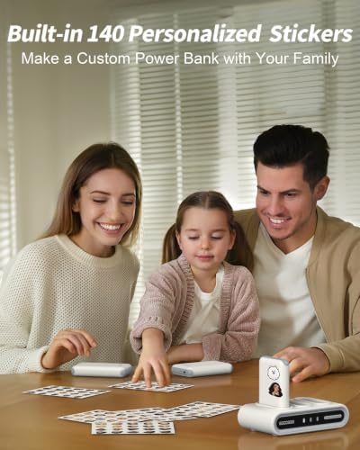 GOODaaa Portable Charger, 3-Pack 10000mAh Slim Power Bank Built in Cables - Image 2