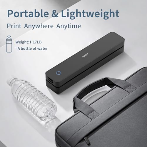 HPRT Inkless Portable Thermal Printer Wireless for Travel,MT610,203 DPI - Image 5