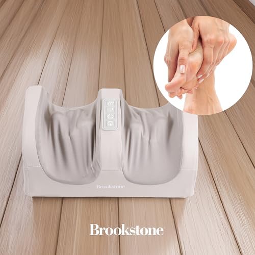 Brookstone - Shiatsu Foot Massager with Heat, Compression and Deep Kneading - Image 6