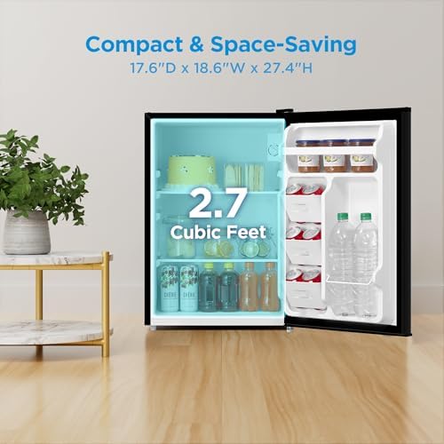 Midea 2.7 Cu.ft Mini Fridge, Energy Star Certified, Low Noise for Office - Image 3