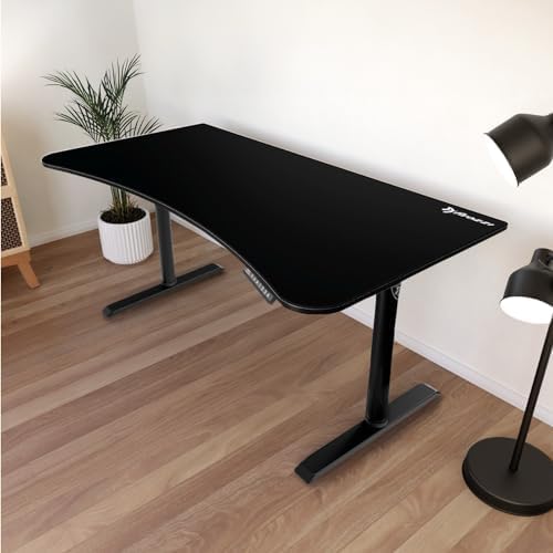 Arozzi Arena Moto Electric Standing Desk Pure Black - Image 2
