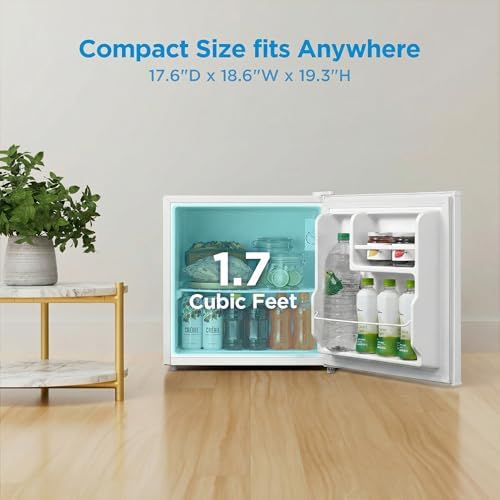 Midea 1.7 Cu.ft Mini Fridge, Energy Star Certified, Low Noise for Bedroom - Image 2