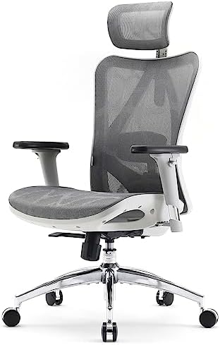 SIHOO M57 Ergonomic Office Chair, Mesh Back Desk Chair with 3D Armrests by SIHOO