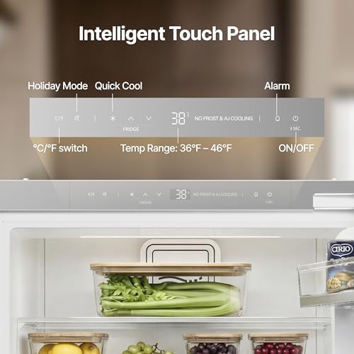 Ca'Lefort 24-Inch Panel Ready Under Counter Refrigerator, 4.8 cu.ft - Image 6