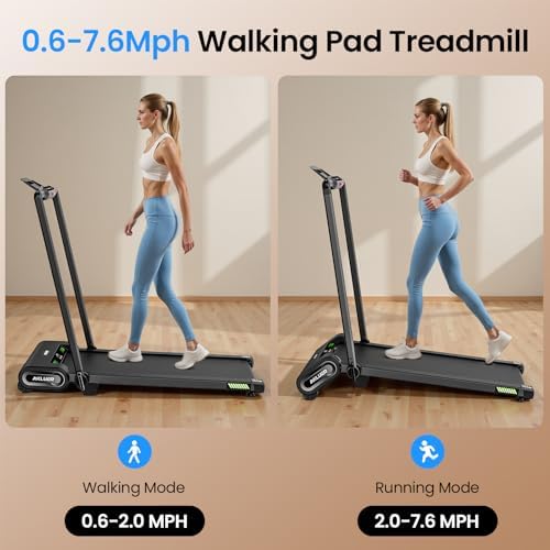 FINEHORSE Walking Pad with 13% Auto Incline, Under Desk Treadmill for Home - Image 6