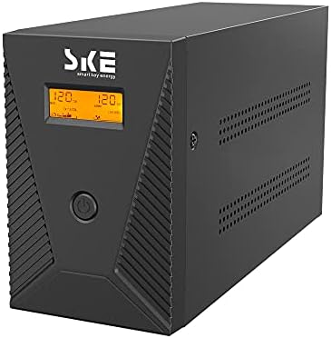 1500VA/900W Ups Battery Backup and Surge Protector,Computer Uninterruptible Power Supply Units,SKE Ups Power Supply,SK1500 by SKESMARTKEYENERGY
