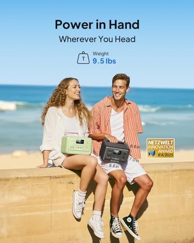 BLUETTI Elite 30 V2 Portable Power Station 288Wh 600W LFP Solar Generator - Image 2