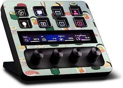 MightySkins Skin Compatible with Elgato Stream Deck + - Sushi | Protective, Durable, and Unique Vinyl Decal wrap Cover | Easy to Apply, Remove, and Change Styles | Made in The USA by MIGHTY+SKINS