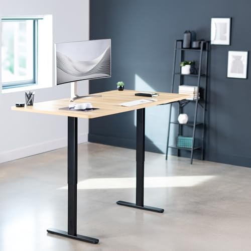 VIVO Light Wood 71 x 36 in Standing Desk, DESK-KIT-E2B7C-36 - Image 2