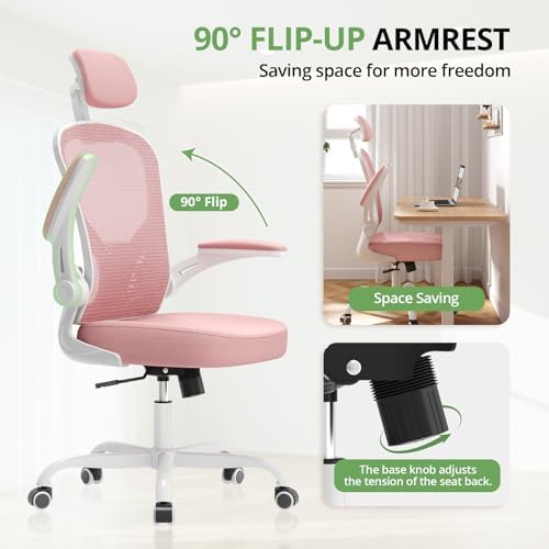Synorla Office Chair|330LBS Capacity Ergonomic Desk Chair - Image 4