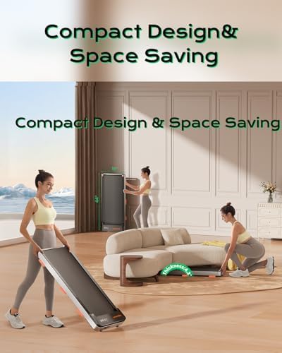 TREAFLOW Walking Pad with Incline, Under Desk Treadmills for Home - Image 6