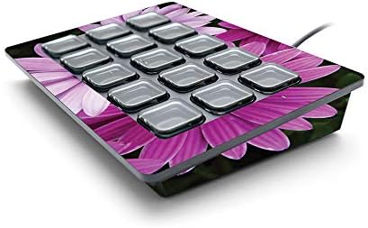 MightySkins Skin for Elgato Stream Deck - Purple Flowers | Protective, Durable, and Unique Vinyl Decal wrap Cover | Easy to Apply, Remove, and Change Styles | Made in The USA by MIGHTY+SKINS