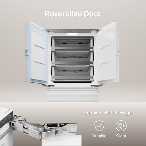 Ca'Lefort 24-Inch Panel Ready Under Counter Freezer, 3.8 cu.ft - Image 4