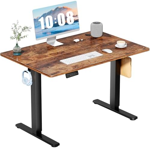 DUMOS 40 Inch Electric Standing Desk, Memory Adjustable Home Office Desk by DumosLifestyle