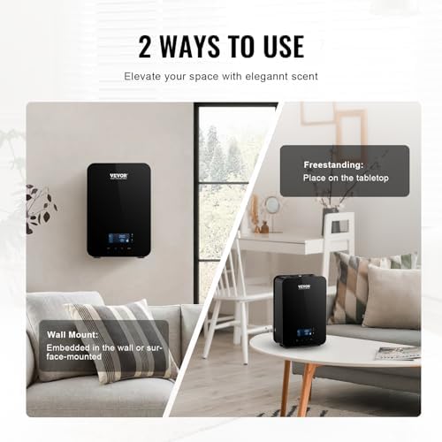 VEVOR Upgrade HVAC Scent Diffuser, Smart Scent Air Machine for Home, 180ML with Cold Air Technology, Waterless Essential Oil Diffuser, Cover Up to 2000 Sq.Ft for Living Room, Office, Spa, Hotel - Image 6