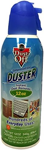New 12 Pack Dust Off Compressed Gas Duster 12 oz - Image 2