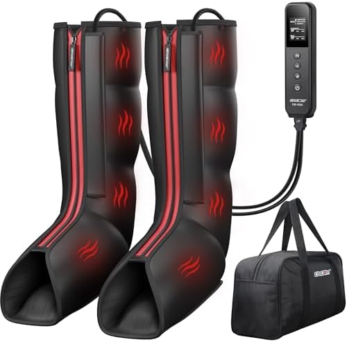 CINCOM Leg Massager with Heat and Compression, FSA - HSA by CINCOM