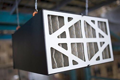 WEN 3410 3-Speed Remote-Controlled Air Filtration System (300/350/400 CFM), Basic w/ RF Remote (400 CFM) , Black - Image 5